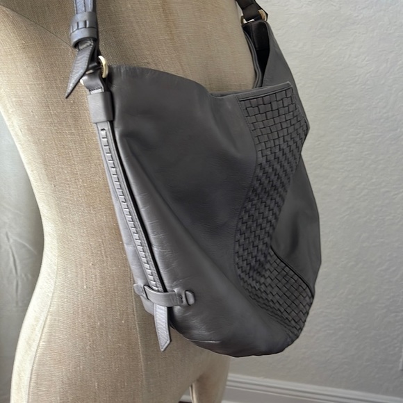 Cole Haan Bags Cole Haan Dark Pewter Shoulder Bag Poshmark